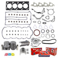 Master & DNJ L4 Kit 16V Engine 3 VIN Cougar Contour Mercury Fits Mystique Cars EK445M 2000 Rebuild Escort Trucks DOHC 2.0L 121cid
