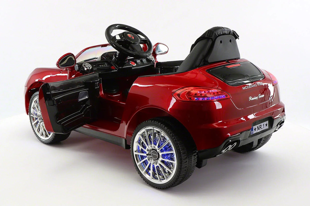 Roadster | 12V Electric Kids Red Ride-On R/C Car Remote Kiddie with Cherry Parental