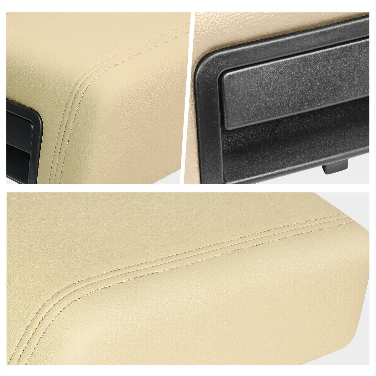 Beige Lid Top Kit For Latch Console Repair Center Cover Lincoln Armrest