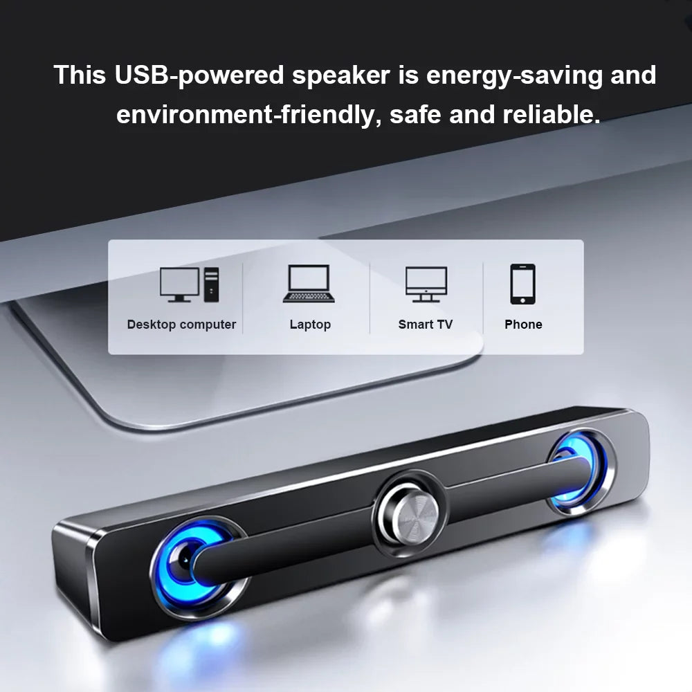 for Speaker Phone Tablet Bass MP4 Surround Computer Bar Laptop Box SADA USB Subwoofer PC MP3 Speaker Wired Sound Stereo Powerful V-111