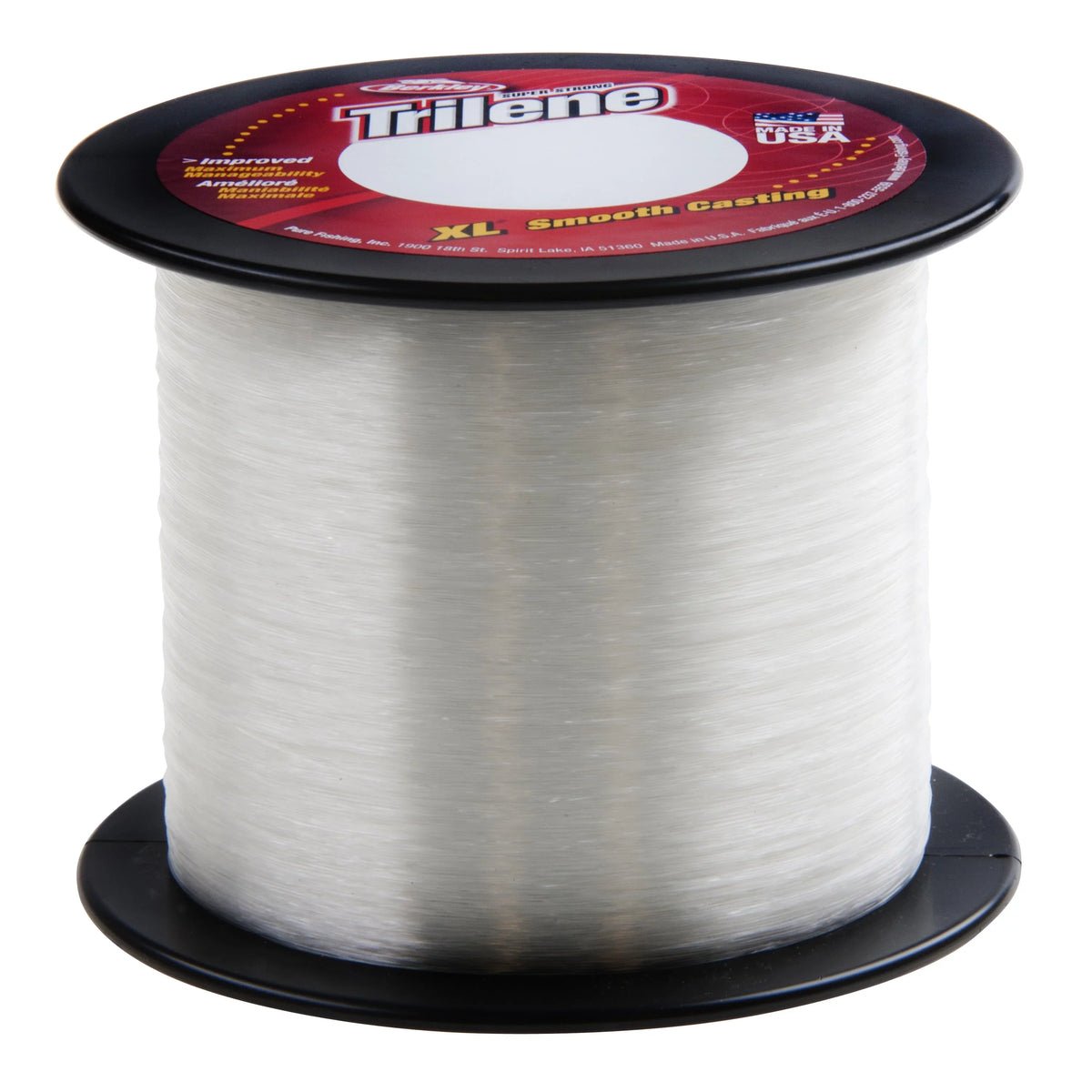 | Clear, Fishing Monofilament 8lb Line Berkley XL®, 3.6kg Trilene®