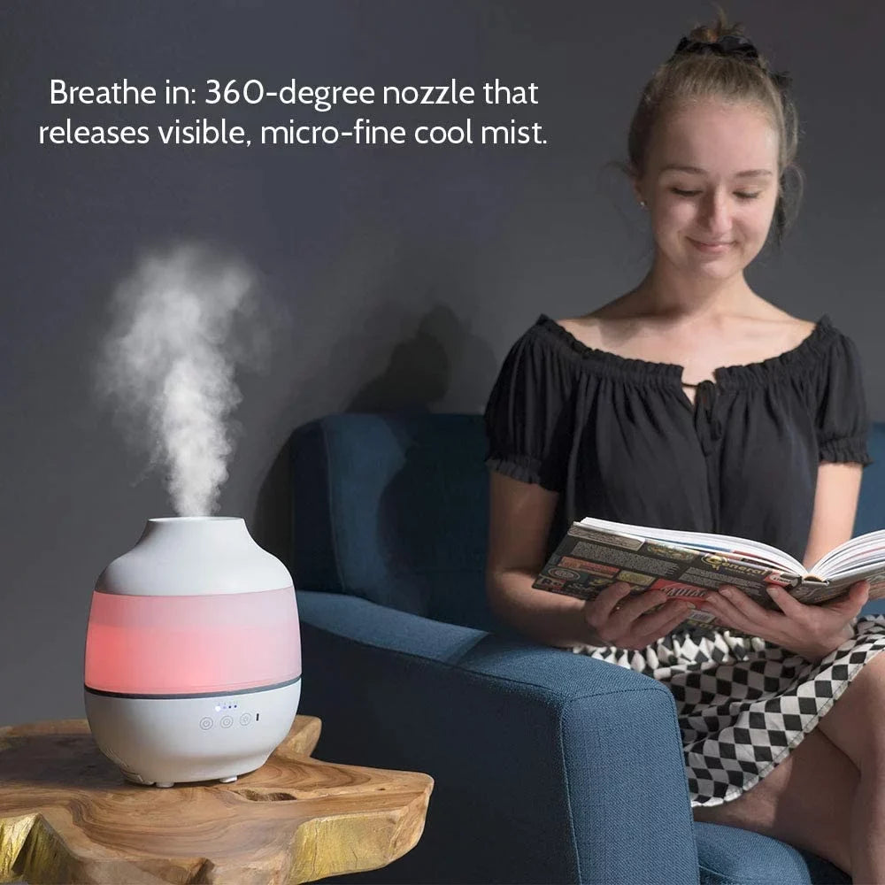TotalComfort Humidifier HoMedics Cool 360 White Ultrasonic Mist UHE-CM18,