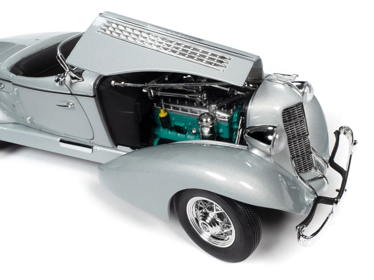 Car Auto Haze Diecast 1/18 Model 851 Auburn 1935 Gray globe by Speedster
