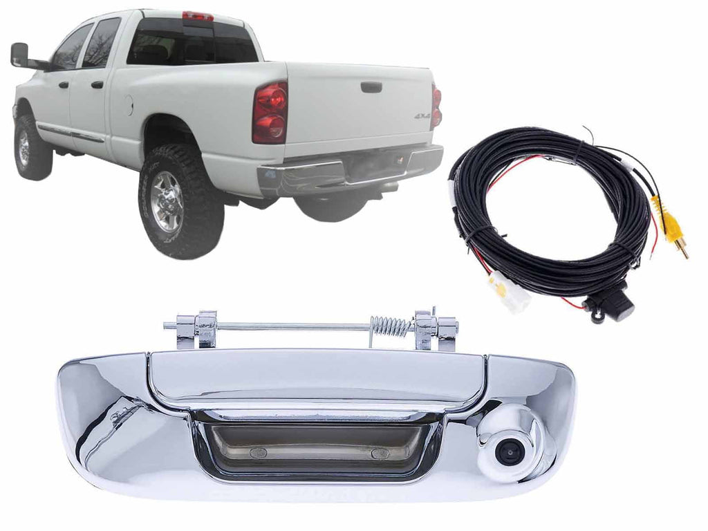 Camera with Replacement RAM - for Cable 8M 2009 APA R1500 Chrome R3500 2002 R2500 Handle Back-Up Tailgate