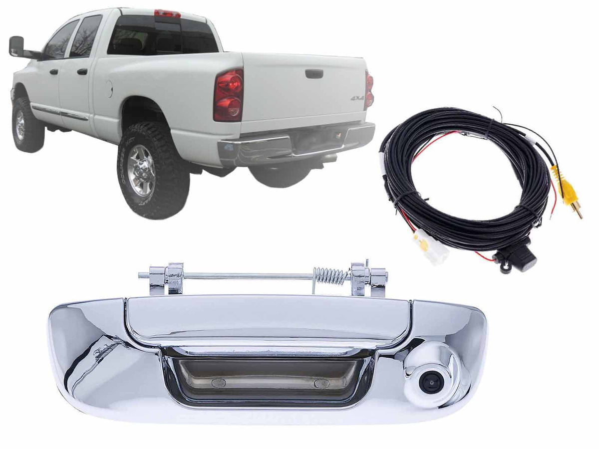 Camera with Replacement RAM - for Cable 8M 2009 APA R1500 Chrome R3500 2002 R2500 Handle Back-Up Tailgate