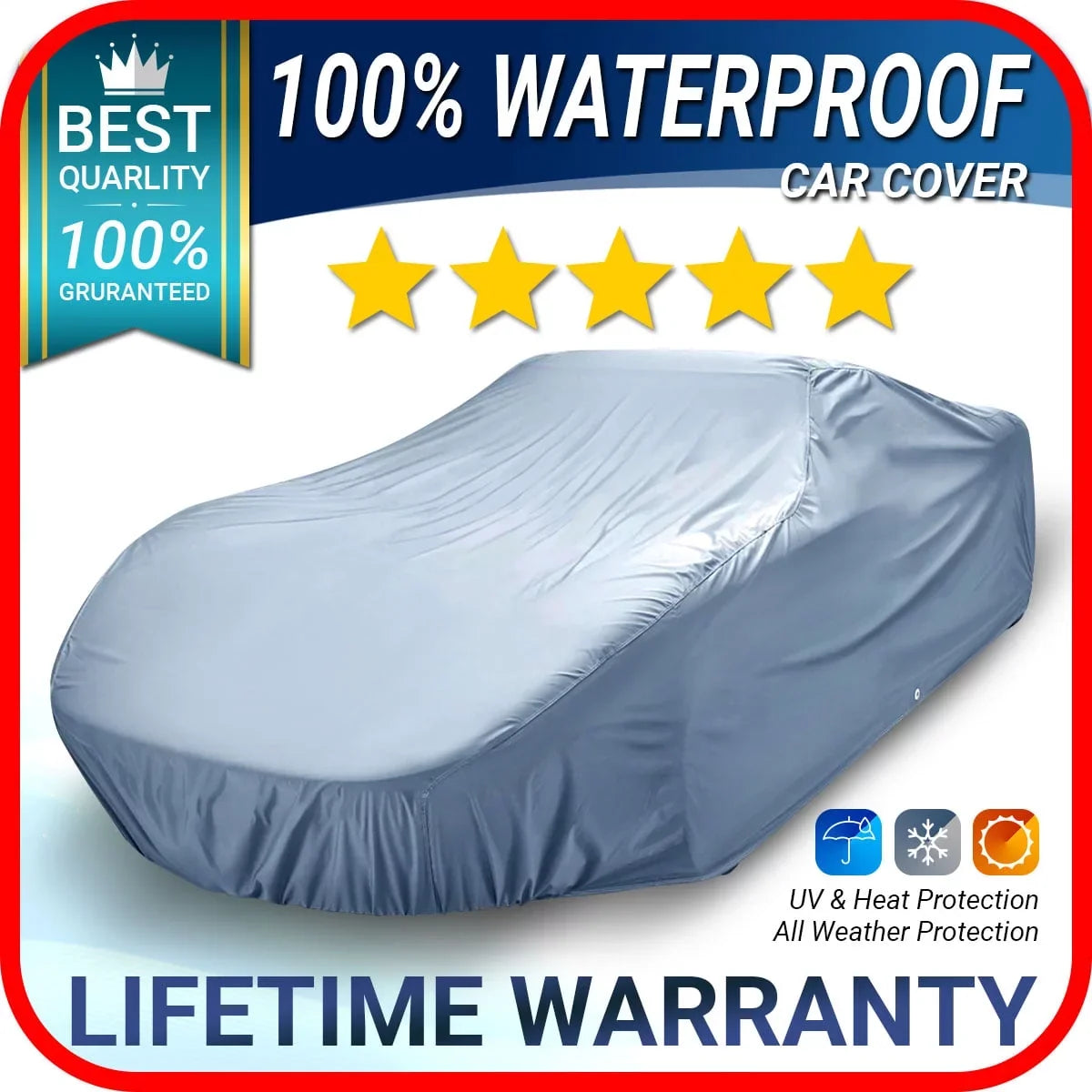 Cooper [Mini Waterproof Car Fits: Cover All-Weather Custom 2011-2016 Roadster]