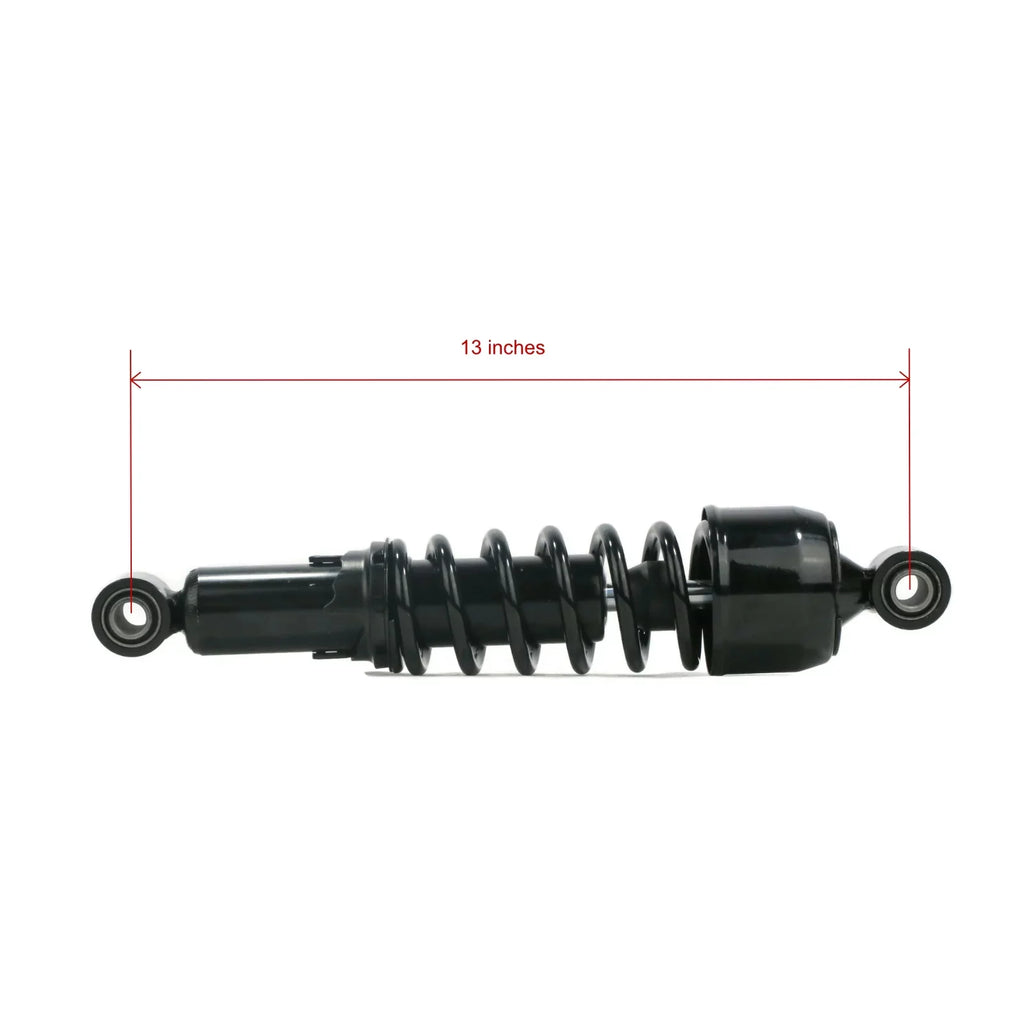 13" The Shocks Suspension Dyna (2) | Black 2001 Harley-Davidson Shop Low FXDL ROP Rider Rear