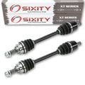 Rear & 2006 Sixity with 2008 2014 2007 TRX650 2005 2016 Honda compatible Axles Left Right Pair 2010 XT Rincon 2015 2012 CV 2011 2013 2009 TRX680