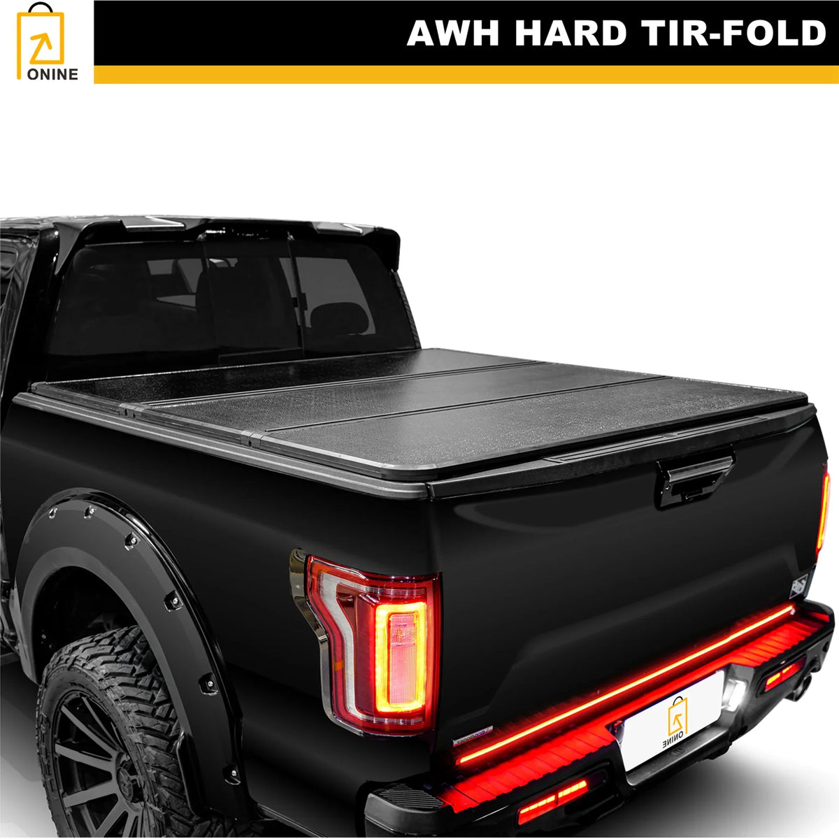 ONINE Custom Multi-Function Truck Ram with Does or Tonneau Bed(67"), RamBox New AWH Dodge (Split) Bed Hard 1500 2019-2024 Fit Cover 5.7ft Not Tailgate Does Tri-Fold not Classic, fit Body Fit