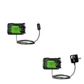 Gomadic Wall Charging Olympus Essential both Wall Options Car and TipExcha Car - Charger Tough TG-Tracker Kit Includes suitable AC for and the with DC