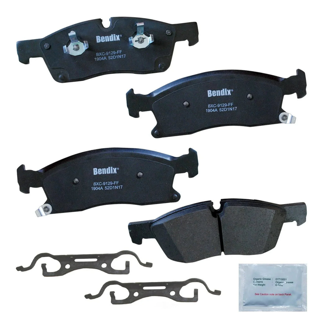 Brake GRAND JEEP Copper CHEROKEE, Pads LIMITED CFC1904A Bendix select: JEEP Fits Premium Free 2020 CHEROKEE 2017-2018 GRAND