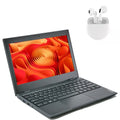 and (scratch PreOwned with 4GB Pro Earbuds 11.6" Windows RAM dent) 64GB Laptop 10 100e Processor SSD Wireless Lenovo