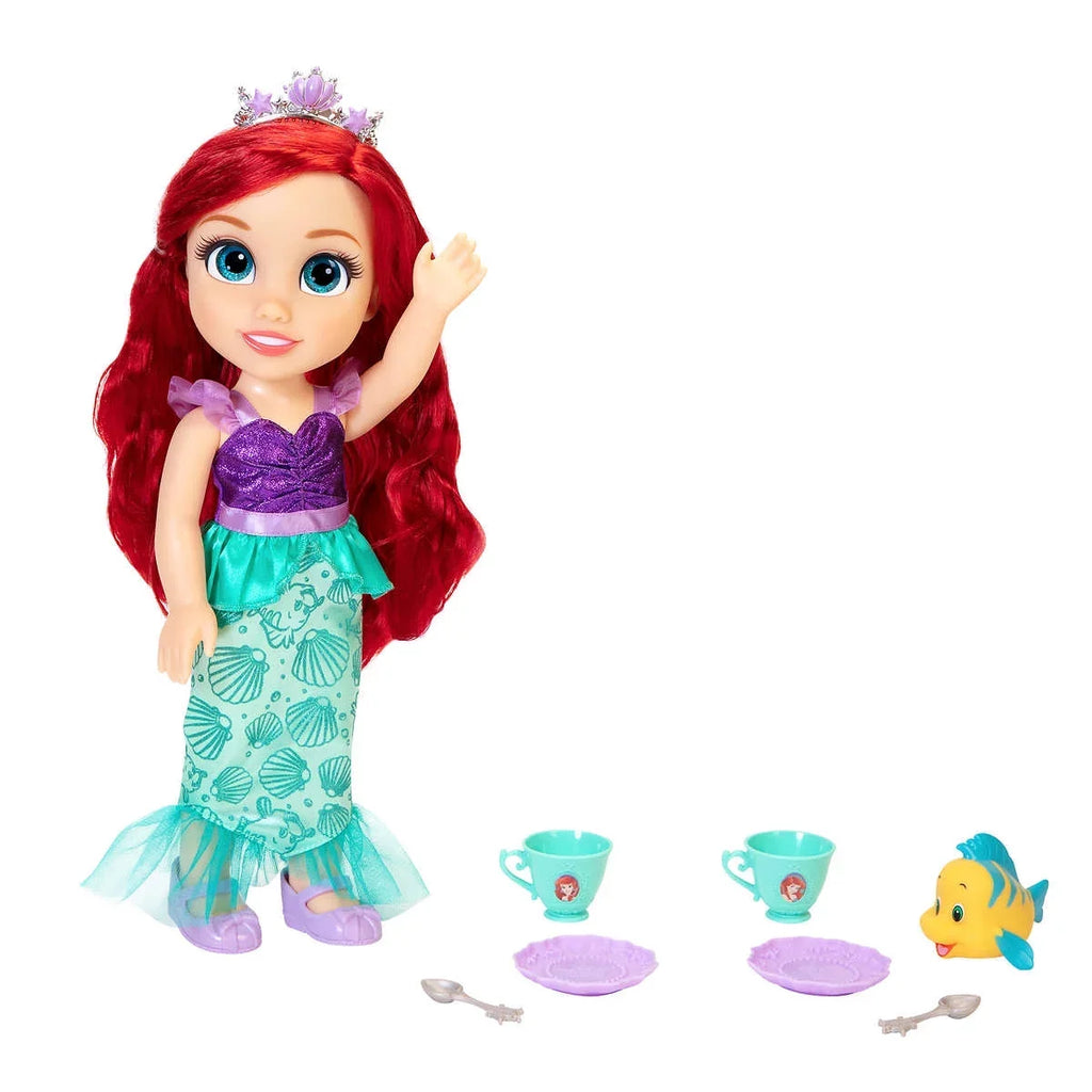 Disney And Doll Ith Princess W Tea Ariel Flounder Time