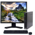 LCD HDD M73 Core Keyboard ThinkCentre Micro Monitor 19" and 10 Windows 8GB Desktop i5 2.9GHz Computer 1TB RAM PC Lenovo Mouse Wi-Fi
