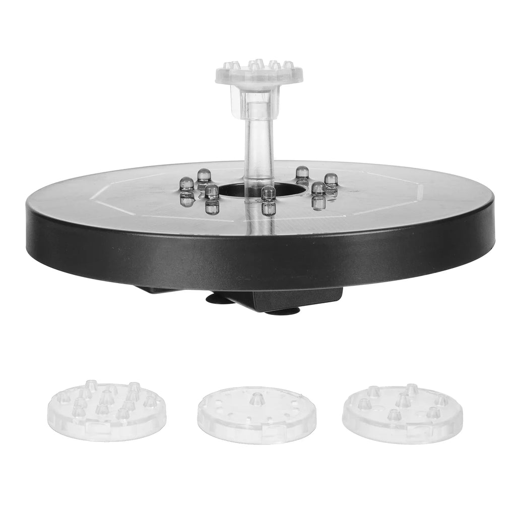 1 Pond Fountain LED Fountain Solar Creative with Fountain Light Guichaokj Outdoor of set