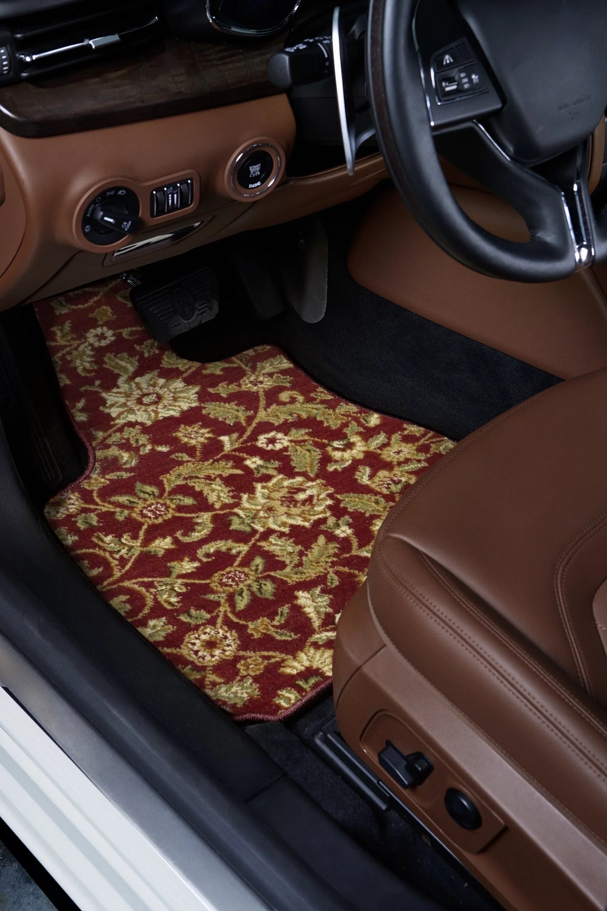 GGBAILEY Explorer 2013, - / 2012, Car Trunk Carpet Fit Mat for Red 2014, Custom 2015, Oriental 2017, 2011, 2016, Cargo Mats, Small Car 2018, 2019