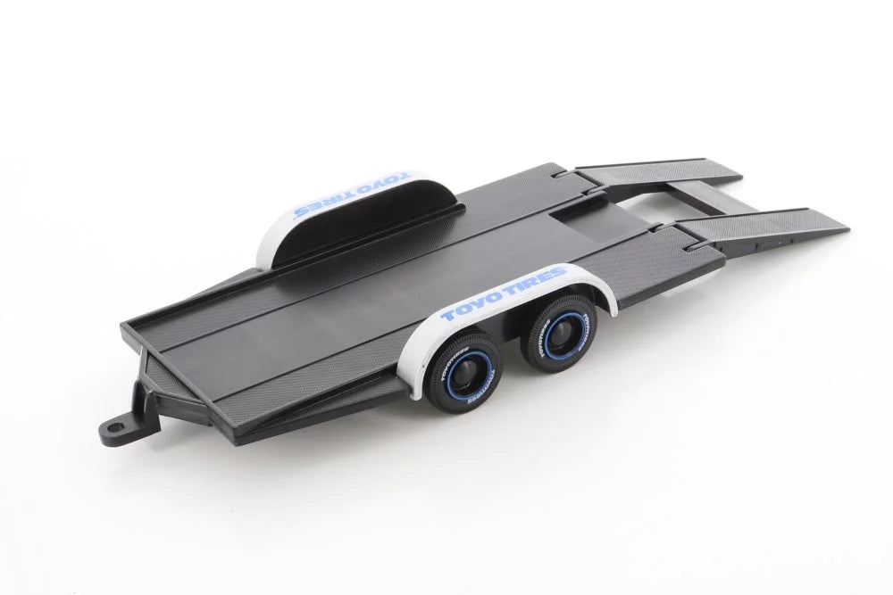 scale 429, 1969 - 24067WBU Mustang Car Car - - Boss Diecast Blue Diecast w/Trailer Model Welly 1/24 Toy
