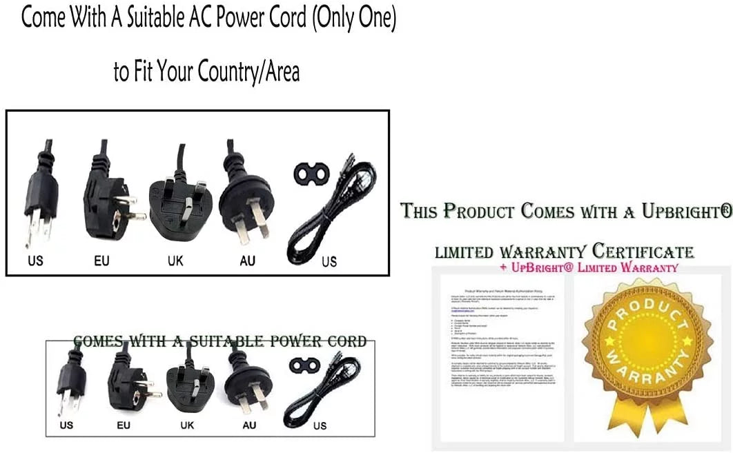 14 Laptop Vostro 3458 UPBRIGHT Charger 3000 14" Supply Cord PSU Battery 14-3458 Power Global LED PC / AC For NEW DC PS Mains Adapter Cable Notebook