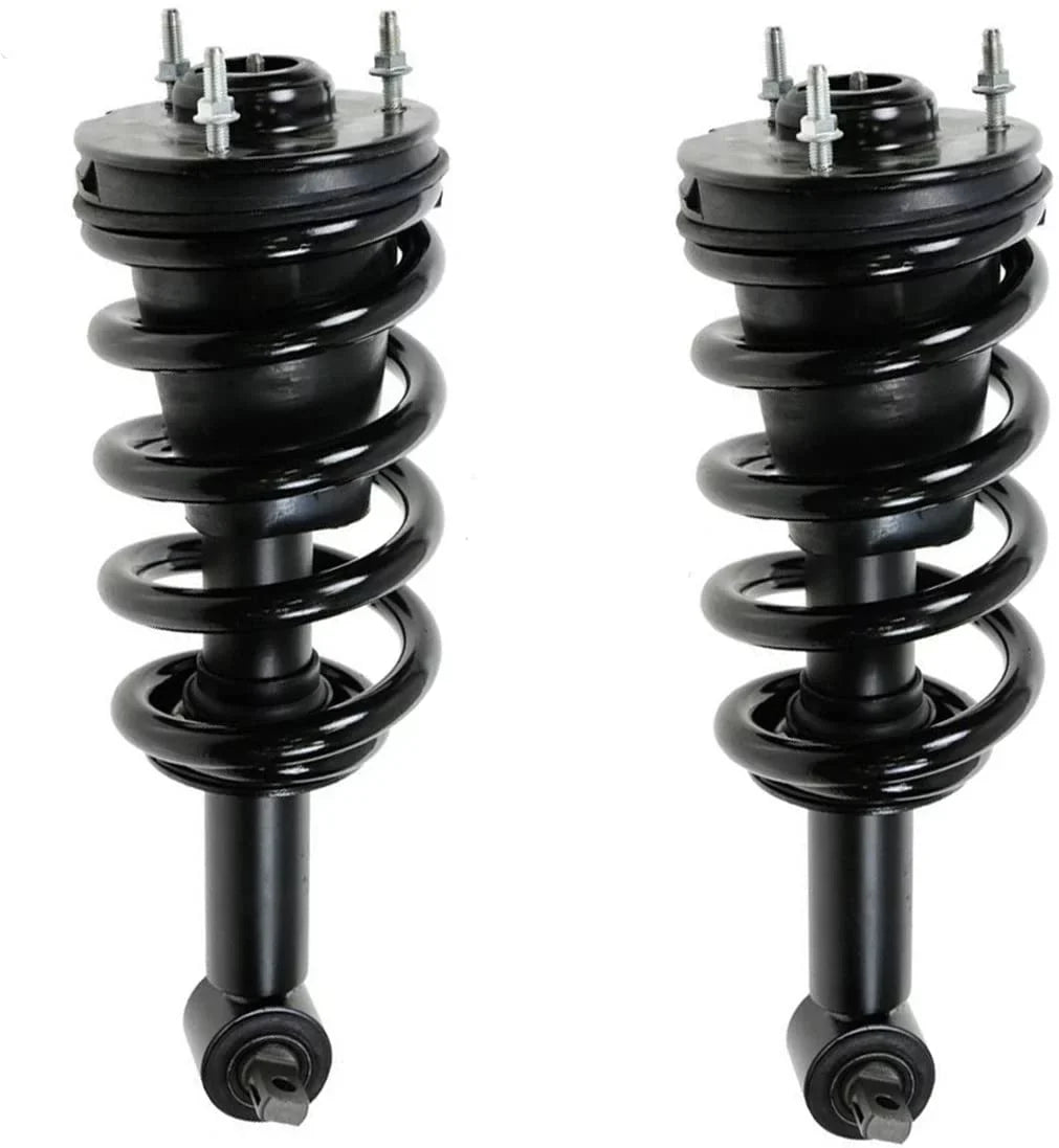 2 Sierra Detroit Spring - Replacement Silverado Front Struts Struts 2010 2 Chevy Axle Shocks Shock for GMC 2011 2012 Complete Susp.] 2009 [Exc. Electronic 2008 Absorbers Rear w/Coil 1500 2007-2013