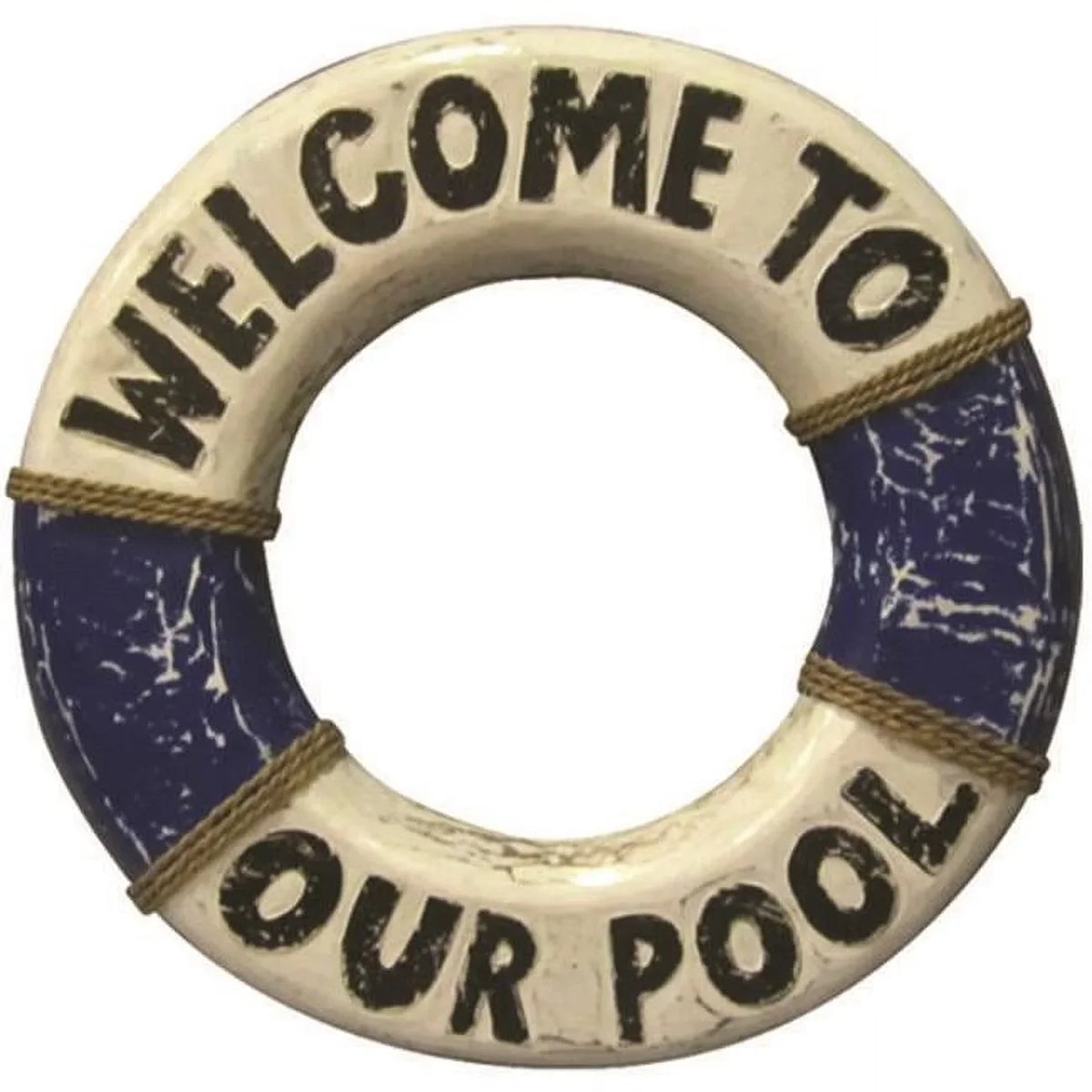 Our Welcome to Pool Life Outdoor Decor Ring