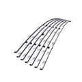 Silver Billet Durango Steel Compatible Stainless APS Premium Dodge N19-C96866D Horizontal Grille 8x6 2011-2013 Bumper Lower with
