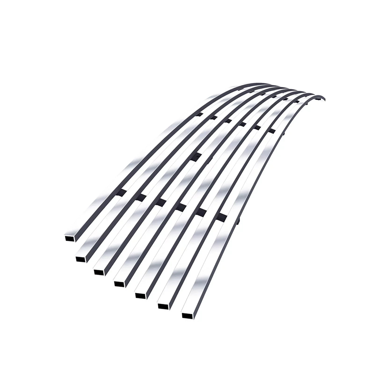 Silver Billet Durango Steel Compatible Stainless APS Premium Dodge N19-C96866D Horizontal Grille 8x6 2011-2013 Bumper Lower with