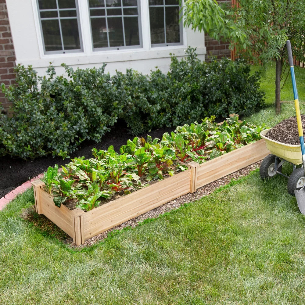 Greenhouse Alden Yard Raised Bed Wooden Design Planter Garden Patio for Box