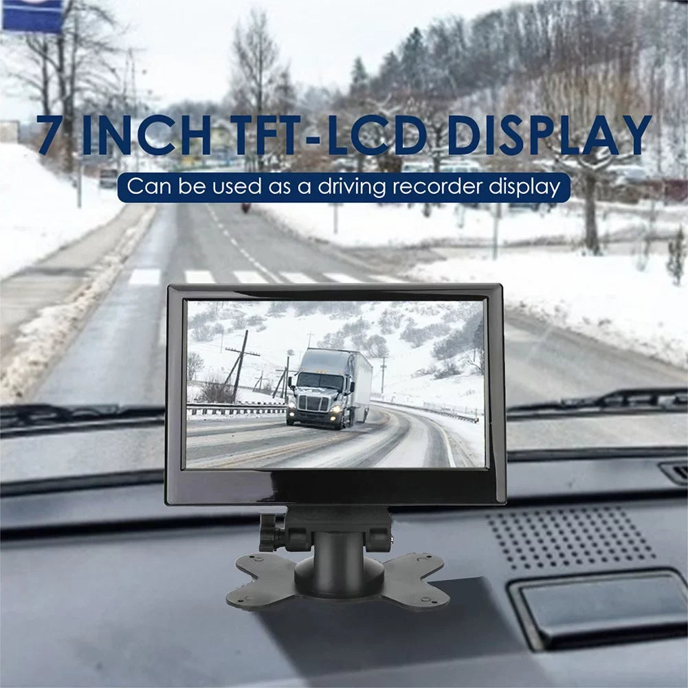 Reversing Gerich Tractor Rear Backup Camera and Kit Lorry LCD 7\\\" IR View Monitor Truck