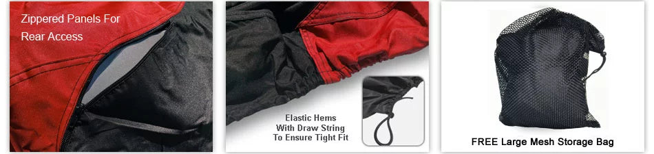 DOO SEA Protects Black Ski SC Weatherproof - RED Trailerable UV For Bag More! Straps 2005 All - Includes - And Color And Sun, Weather Rays, from GTX Cover Rain, - / Jet Trailer Storage