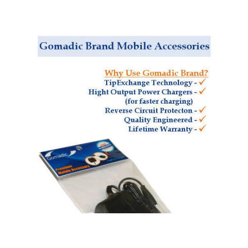 Gomadic Wall Charging Olympus Essential both Wall Options Car and TipExcha Car - Charger Tough TG-Tracker Kit Includes suitable AC for and the with DC