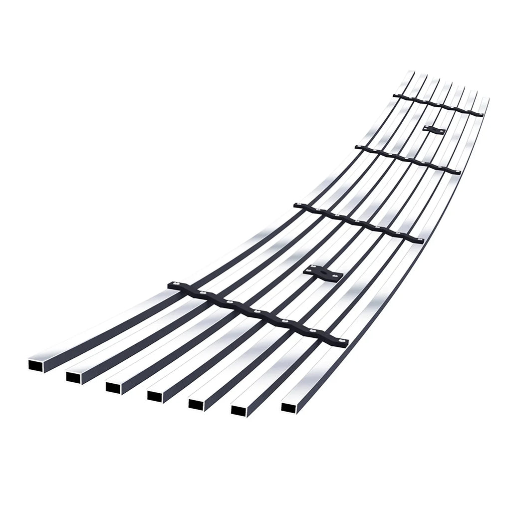 Silver Billet Durango Steel Compatible Stainless APS Premium Dodge N19-C96866D Horizontal Grille 8x6 2011-2013 Bumper Lower with