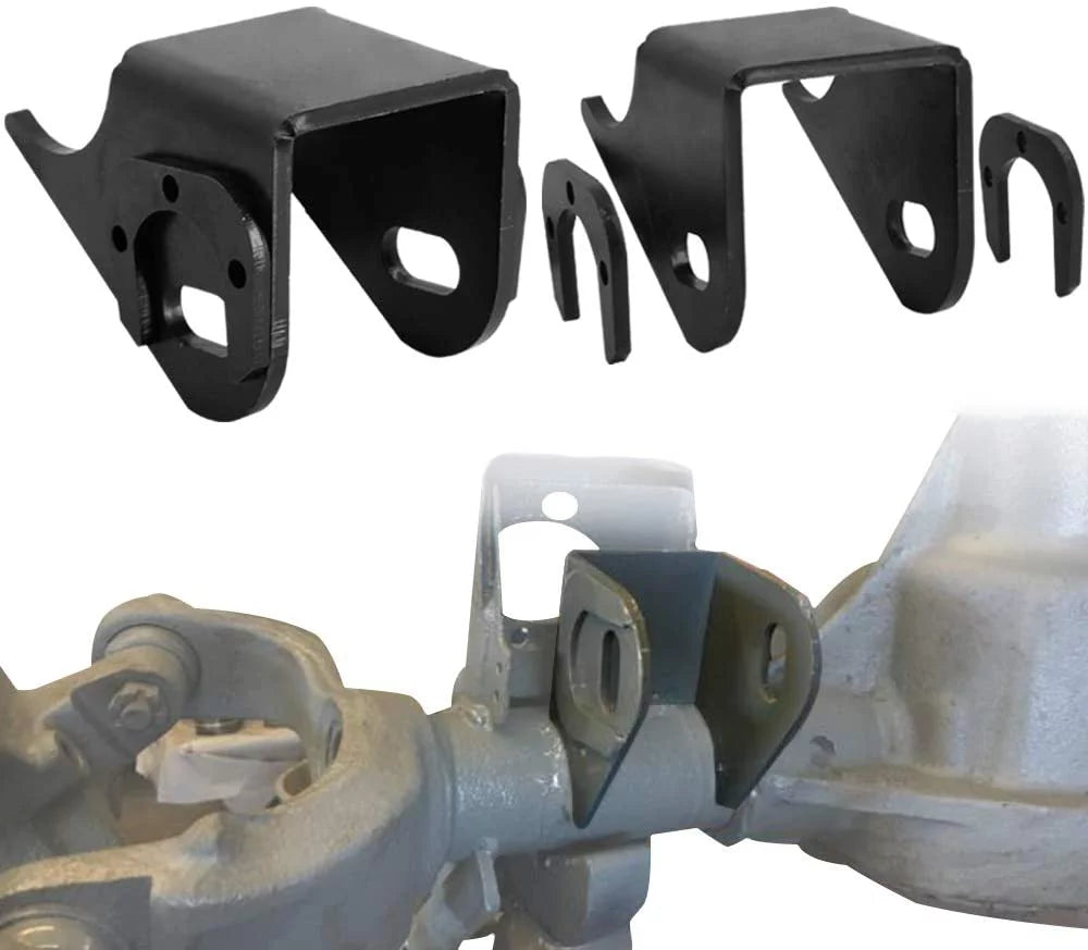For Lower Bracket Arm MJ Side Front Control Mount ELITEWILL Jeep TJ Brackets 2x XJ Axle ZJ