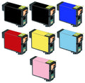 (2-PBK/1-C/M/Y/LC/LM) Combo (T1572PBK1CMYLCLM) 157) (NO. Replacement Inkjet Pack for PrinterDash Stylus Photo R3000