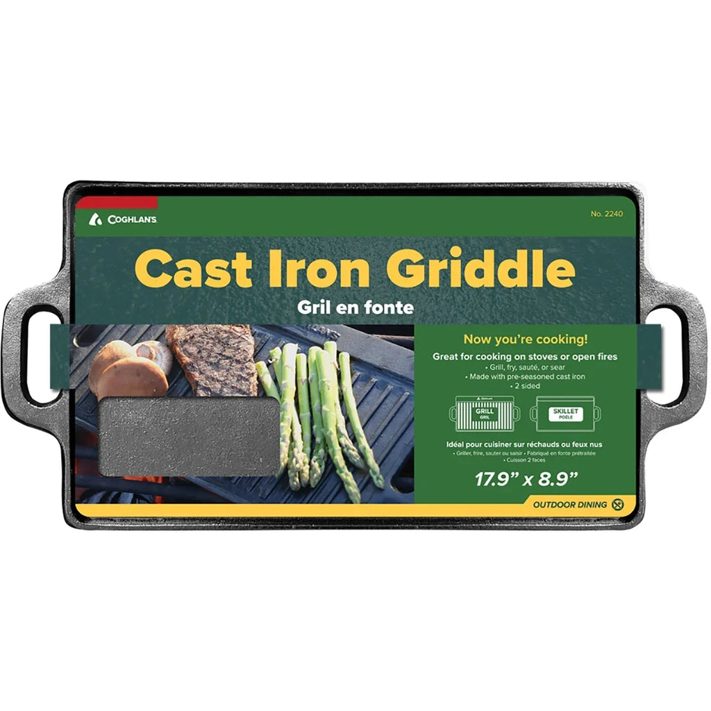 Cast Iron Coghlan's Camping Griddle - Black