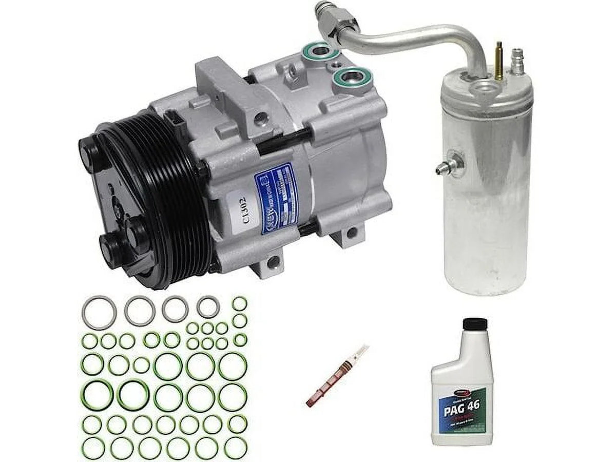 2005 2007 2004 - with - Compatible 2001, A/C Kit 2000 F250 1999 2003 Compressor Duty Super - 2006