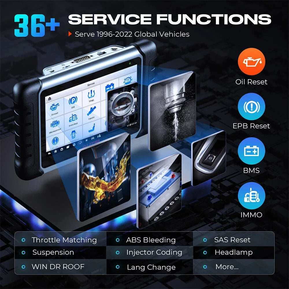 System Car MP808BT/ Active MP808/ Upgraded 36+ Service, ECU MP808S Autel Coding, of MaxiPRO Test, All Diagnostic Tool Scanner Scan MK808 Diagnostics