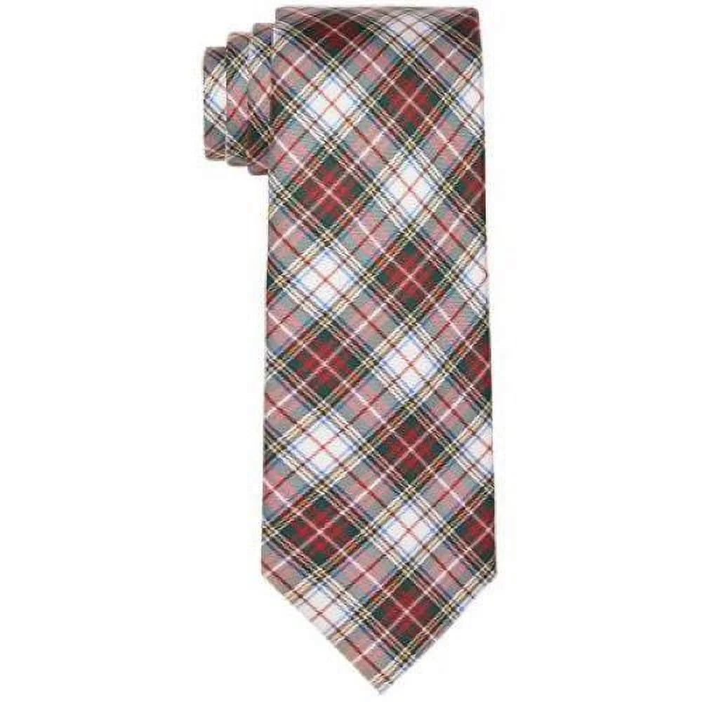 Silk Mens Tommy Neck Hilfiger Plaid Tie
