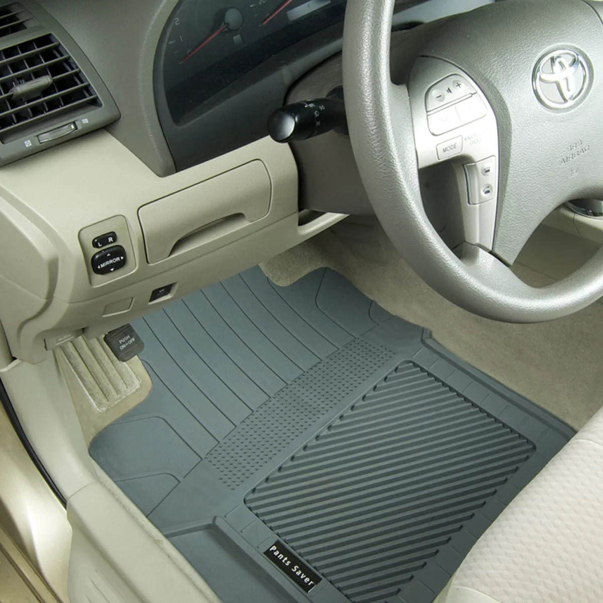 Fit Grand All Van, Custom Dodge for Cars, Duty Weather Floor Trucks, Heavy 2021 SUV, Protection Mats Total Automotive for Caravan Protection Black PantsSaver