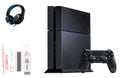 Bundle Gaming Like Console 500GB Kit Black AXTION New BOLT Headset with PlayStation Cleaning 4