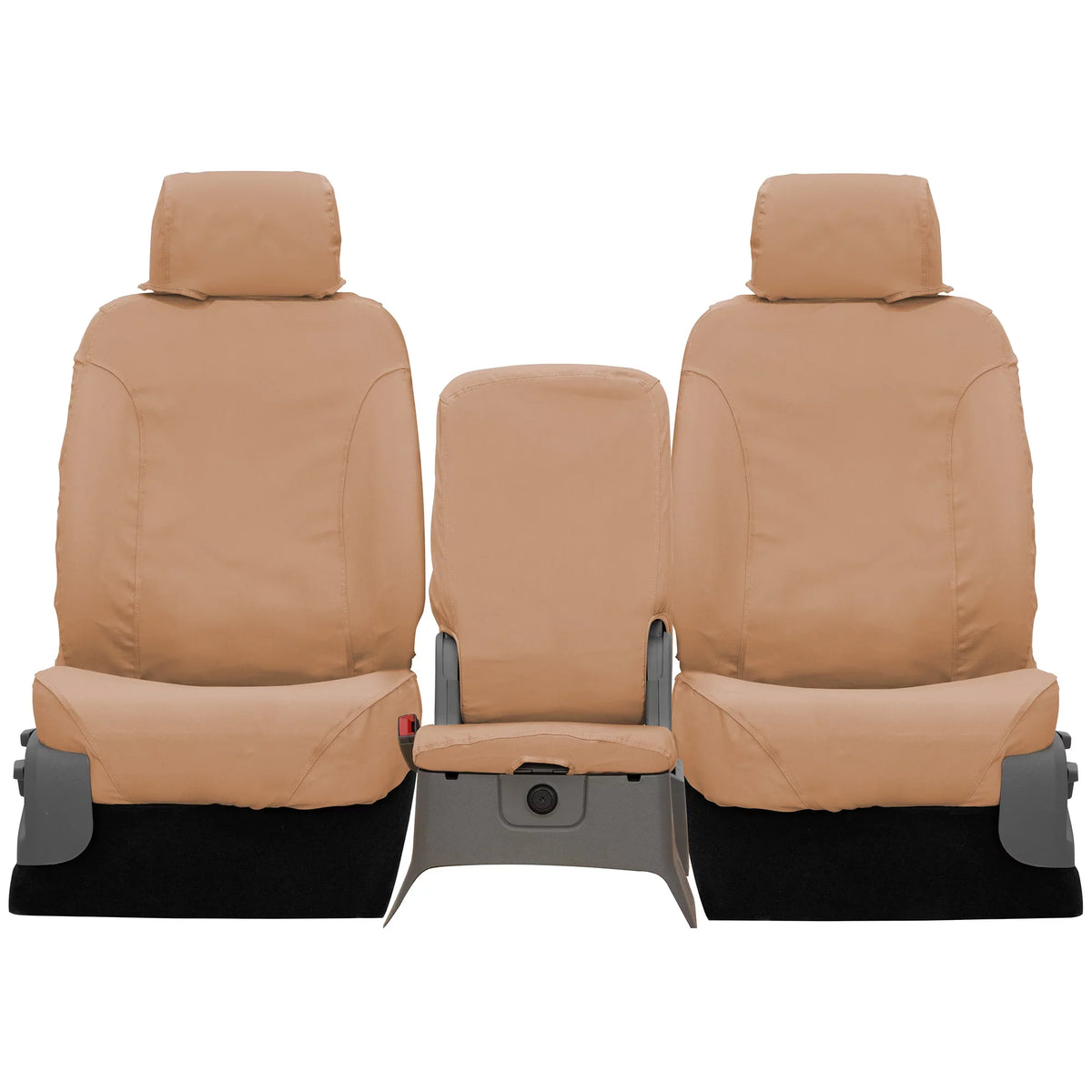CAB, 2011-2012 Fit Polycotton F-150 SUPER 2013-2014 Cover Covercraft Seat Row for select: SeatSaver (Tan) - F150 Select F150 Fits Front Custom Models