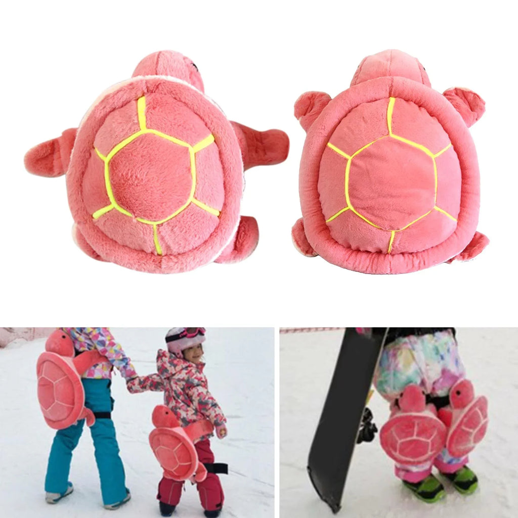 , Knee Cold Knee Pad Turtle Skating Ski Pad Fall Gear for - Pair Pads Skating Figure Cracking 1 Protective