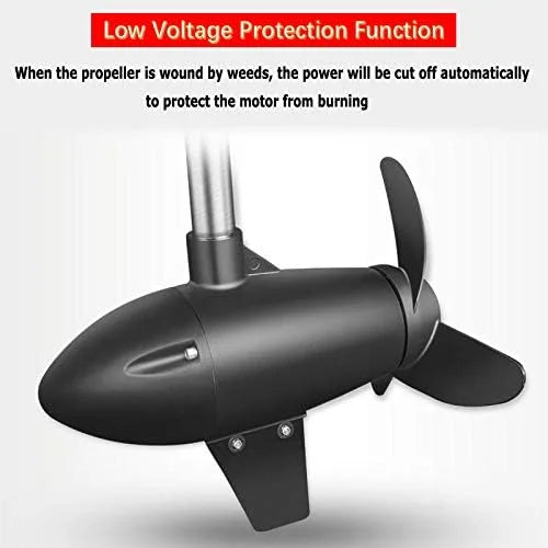 Saltwater Outboard Outboard Electric Motor Thrust Trolling Engine 24V PreAsion 240lbs Electric Motor