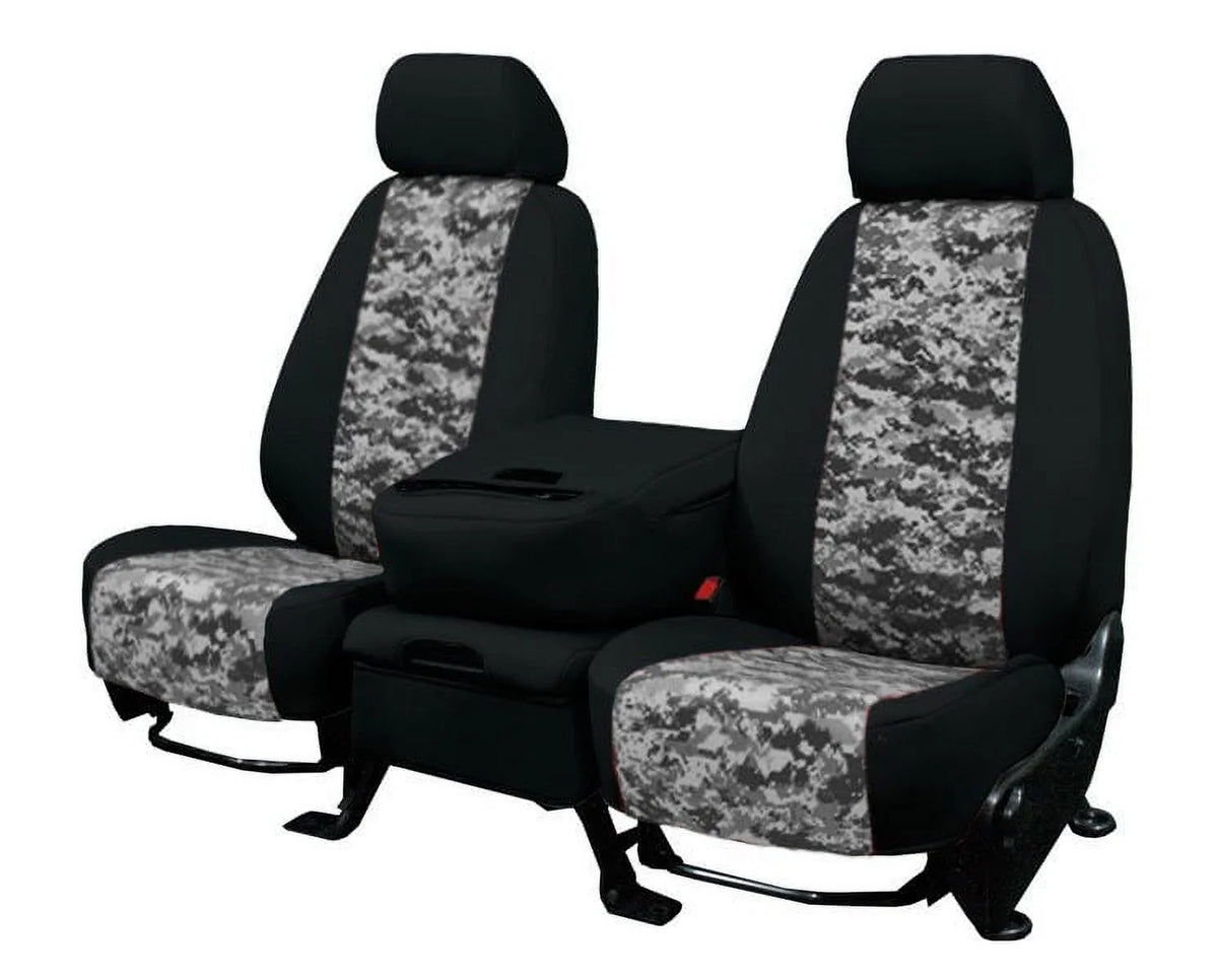 Cruiser Covers Land - Insert Urban Black with Trim Front Seat Buckets for Camo CalTrend TY501-97KS 1994-1997