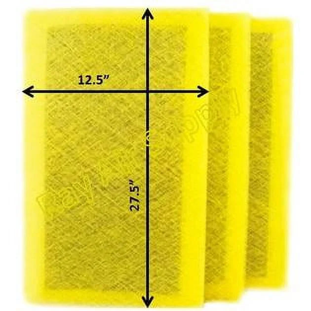RayAir Filter Guard Supply MicroPower Pads Pack) 14x30 Cleaner (3 Replacement Air