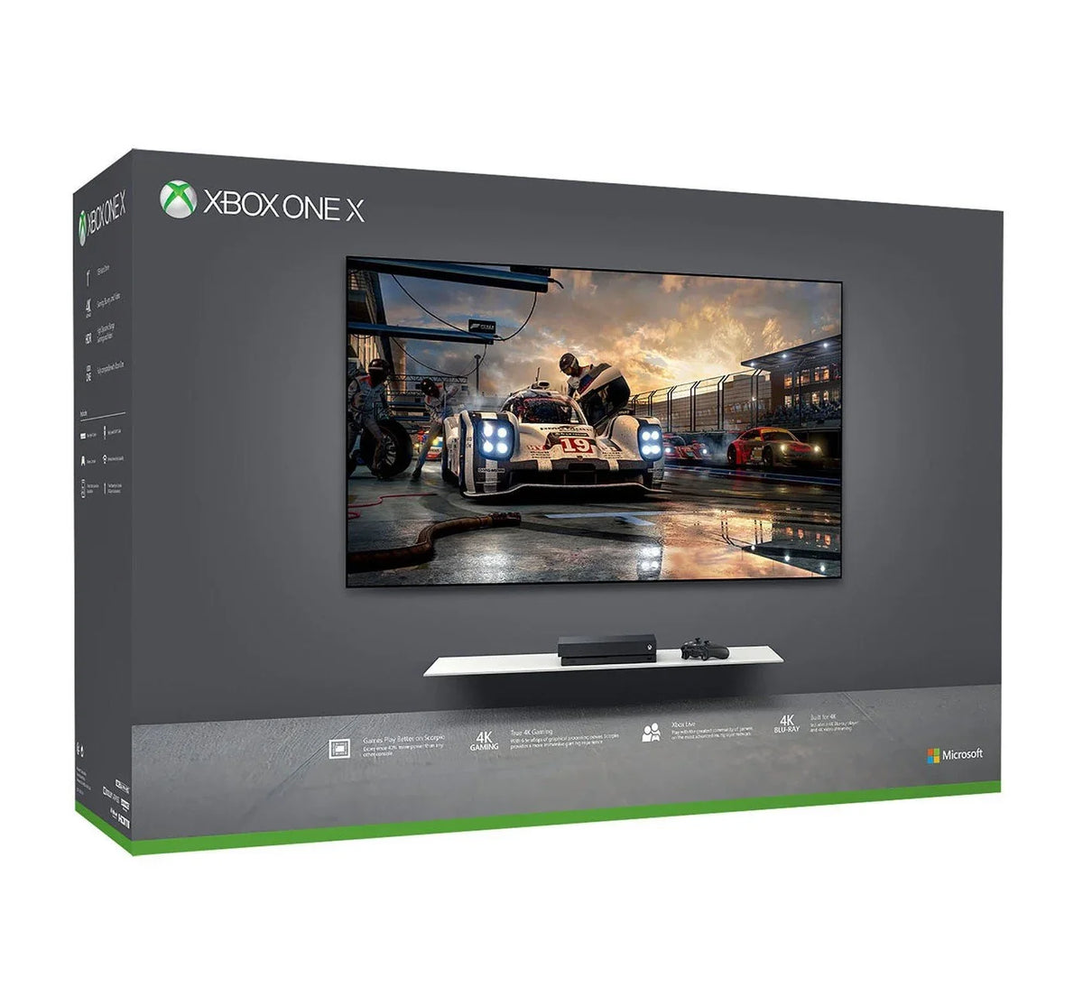 Gaming 1TB (Refurbished: Xbox Pre-Owned X AXTION BOLT Like With Controller Earbuds New) One With Black 2 Bundle Microphone + G9 Console