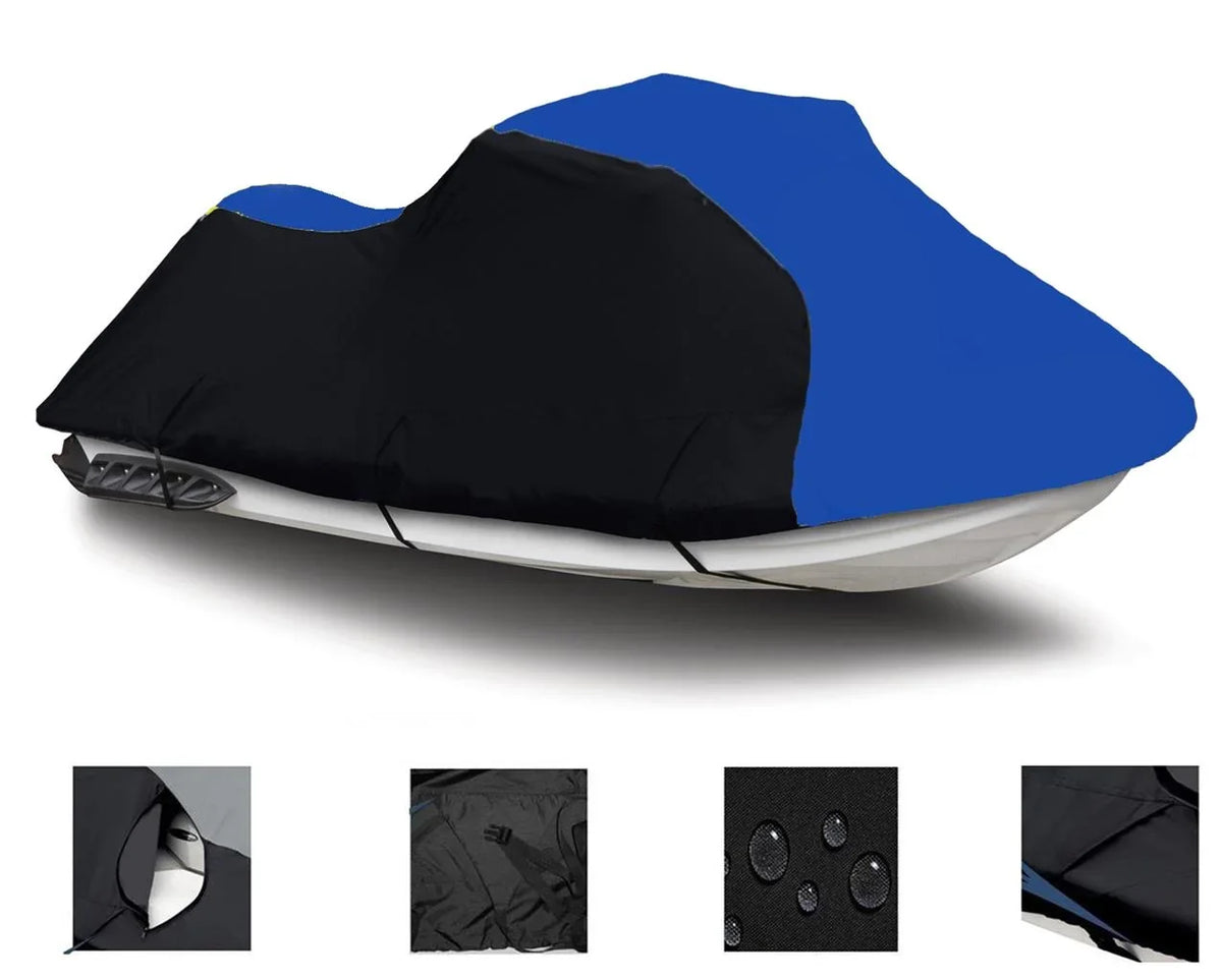 BLUE 1997 Ski 2000 OF Cover Jet THE Sea Compatible Cover Trailerable / LINE 1998 HEAVY-DUTY, BLACK for TOP GTI Doo Sea-Doo 1999