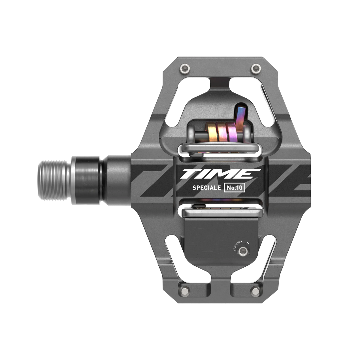 Aluminum, - Small, B1 Platform, Sided Clipless Dual Time Gray, 10 9/16", with Speciale Pedals