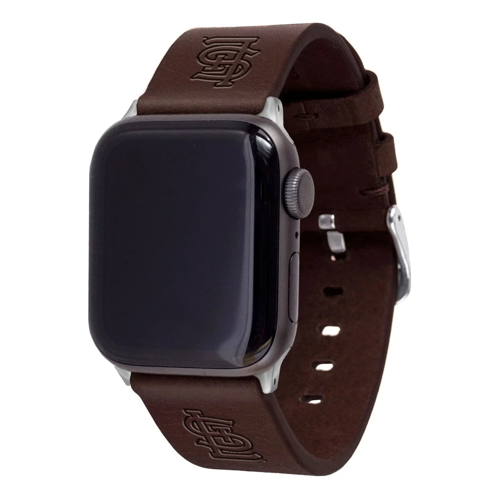 Leather Cardinals Brown Watch Louis Band St.