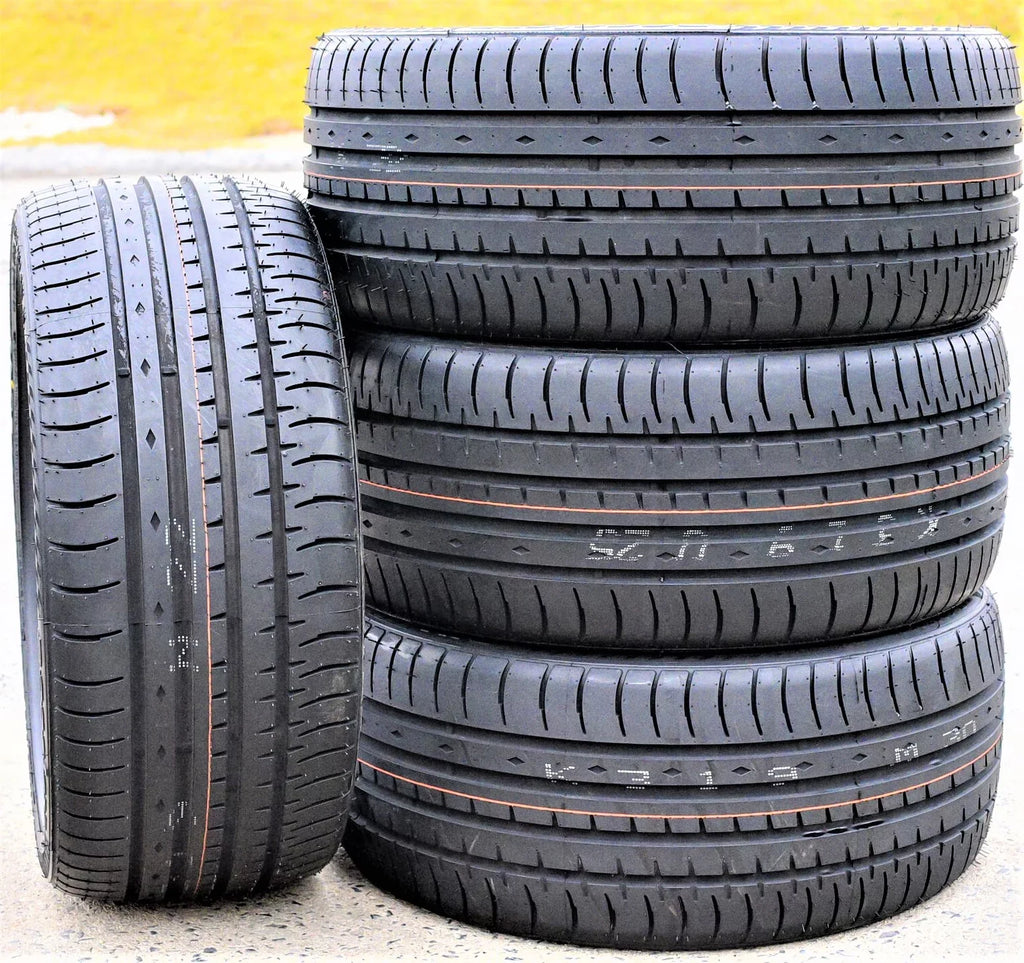 Tires 2005-13 255/45ZR18 Performance X-Runner, 2007-10 103Y Mustang 2 High A/S XL Accelera GT500 Pair Shelby Fits: 255/45R18 (TWO) of Phi Tacoma