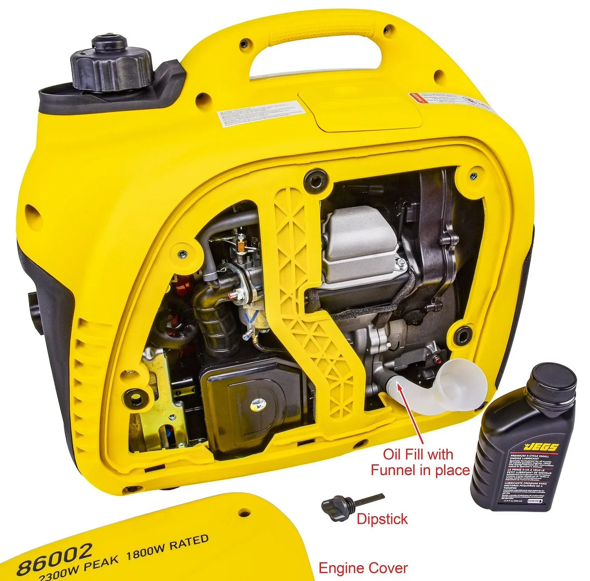 Running 800 86002 Peak JEGS SUPER 2 Inverter Watts Premium 1 Generator Watts 300